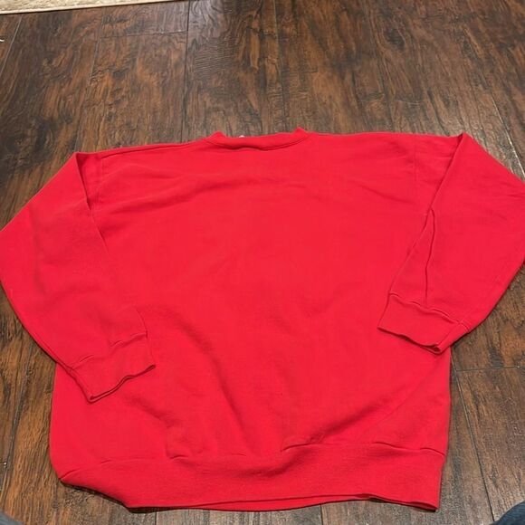 1991 Chicago bulls on tultex tag made in usa size XL sweatshirt red EUC for age - Picture 10 of 10